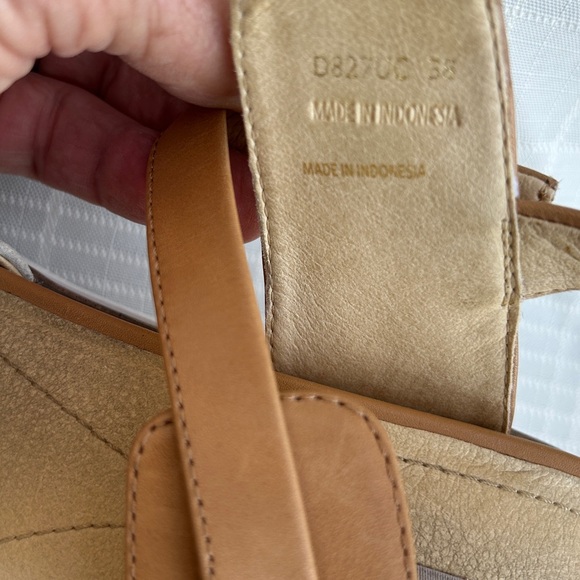 Geox Stylish Tan and White Women's Sandals sz8 - Picture 10 of 13